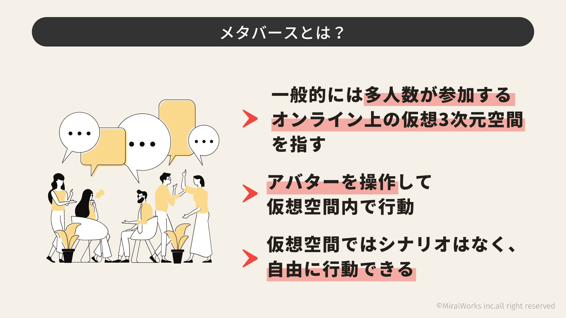 1.メタバースとは？_みらいワークス